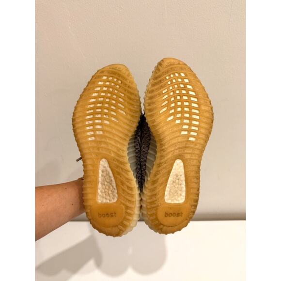 Yeezy Boost 350 V2 "Ash Pearl" Primeknit Athletic Lace Up Sneakers Men's Size 7 - Picture 7 of 7